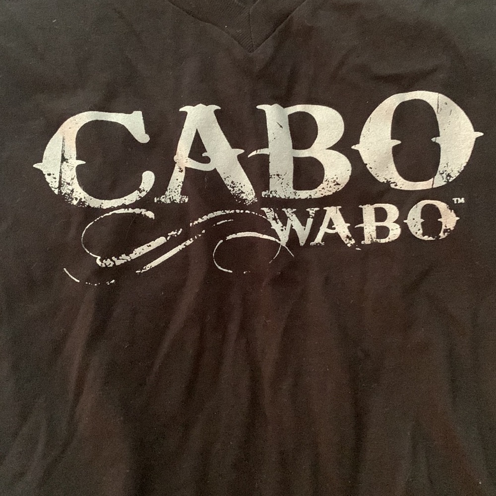 NWOT Cabo Wabo v-neck t-shirt - Picture 4 of 6